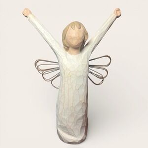 Willow Tree Courage 2004 Demdaco Susan Lordi Figurine. 6" Vintage Lady Strength